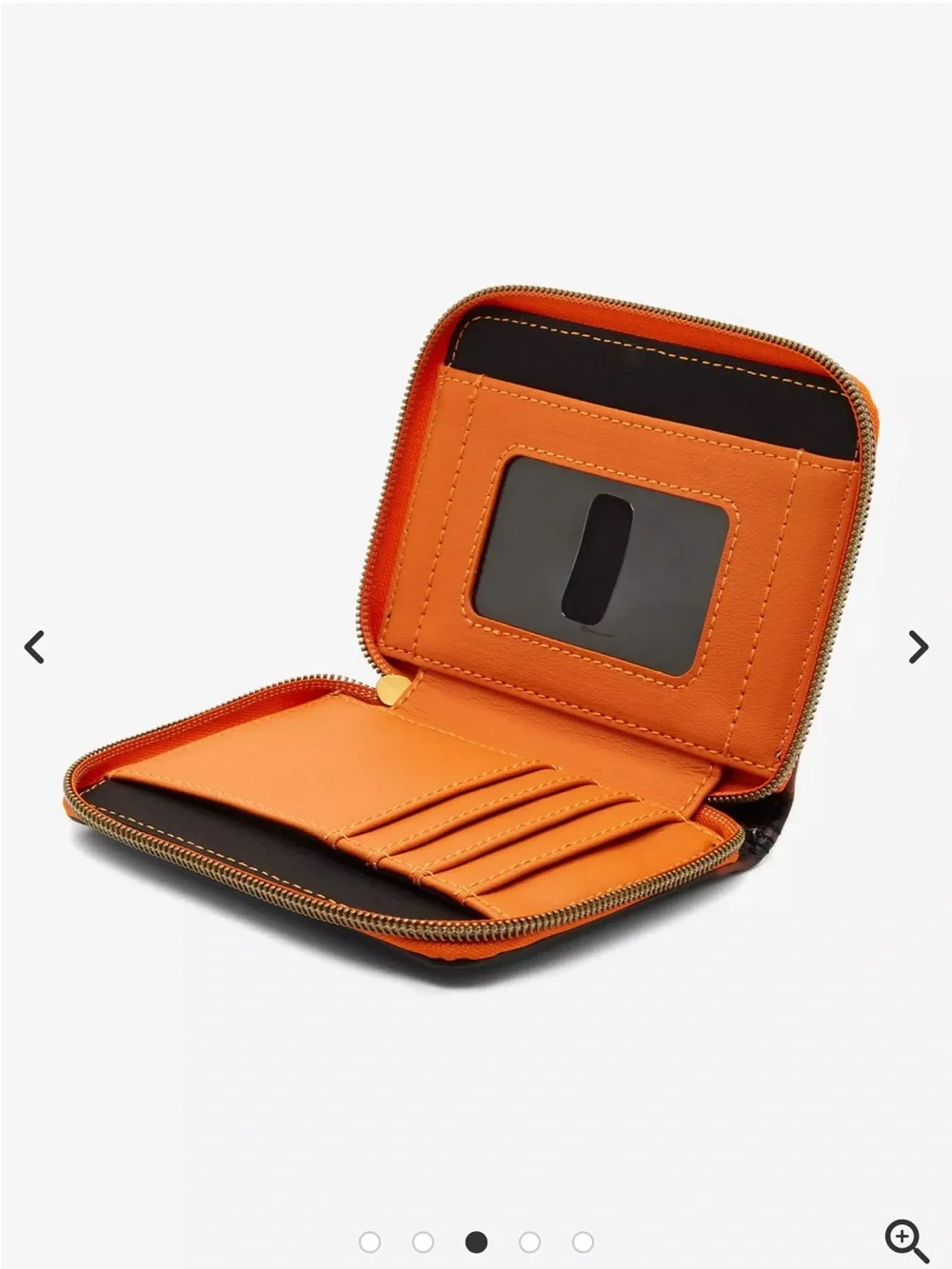 Loungefly Disney Winnie The Pooh Pumpkin Glow-In-The-Dark Mini Zipper Wallet